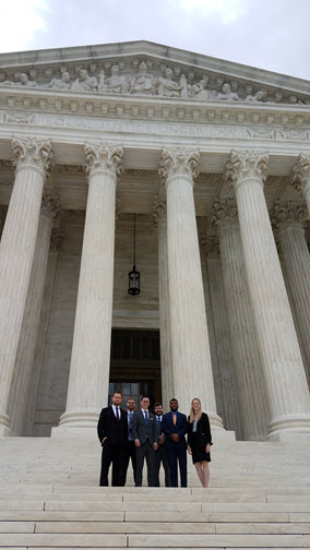 CBCA Annual Law Clerks and Summer Law Clerks tour the U.S. Supreme Court